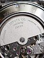 Miyota 8215 movement in an Invicta 8926, closeup.