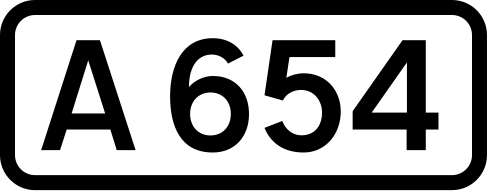 File:UK road A654.svg