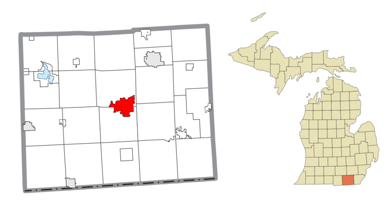 File:Adrian, MI location.png