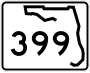 State Road 399 marker