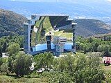 The solar furnace at Odeillo in the French Pyrenees-Orientales can reach temperatures up to 3,500°C.