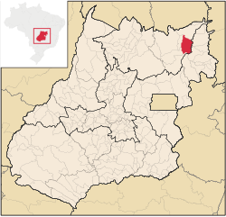 Location in Goiás state