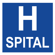 File:H-spital road sign.svg