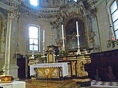 View of the main altar