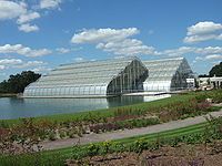 The Glasshouse at RHS Wisley Garden, Surrey, UK