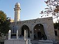 Cemetery in courtyard, the tombstones mostly read "Safi ad-Din"