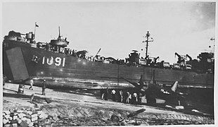 LST-1091 on 31 October 1945