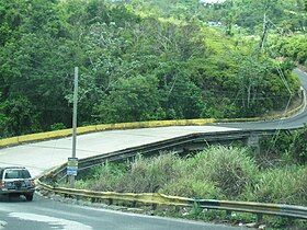 Bridge with Puerto Rico Highway 159 over Unibón River