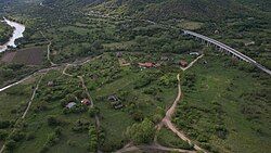 Airview of the village