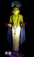 60 feet Chaitanya Mahaprabhu statue in Nabadwip.