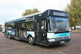 Standard (S) Irisbus Agora in Troyes in November 2012