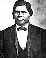 Image 20Allen Wright, a Choctaw minister, scholar and chief, is credited with creating the state's eventual name in 1866. (from History of Oklahoma)