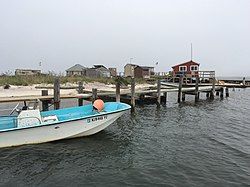 The cottages on Captree Island