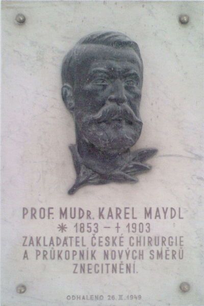 File:Karel Maydl plaque.jpg