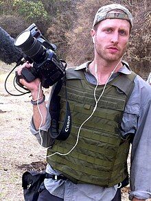 2013 photo of Matthew Heineman on location for the film Cartel Land