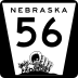 State Highway 56 marker