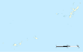 Map showing the location of Irabu Prefectural Natural Park