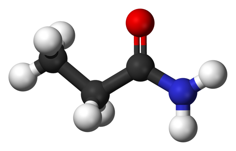 File:Propionamide-3D-balls.png