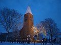 Dutch Reformed church in winter