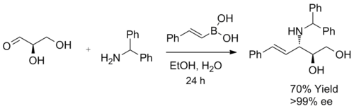 Stereoselective B amino alcohols