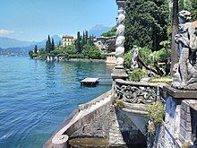 Villa Monastero in Varenna was the location of Nadir Rustamli's postcard.