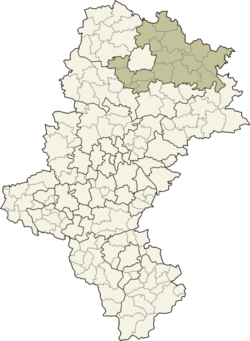 Location within Silesian Voivodeship