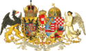 Middle Common Coat of Arms of Austria-Hungary, designed in 1915