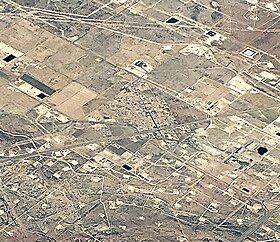 Aerial view of Barstow