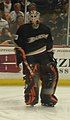 Ilya Bryzgalov of the Anaheim Ducks.