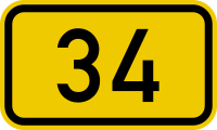 File:Bundesstraße 34 number.svg