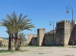 Section of restored city walls near Bab Mahrouk