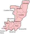 Regions of the Republic of the Congo