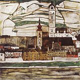 Stein an der Donau II, 1913, Neue Galerie, New York