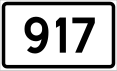 County Road 917 shield