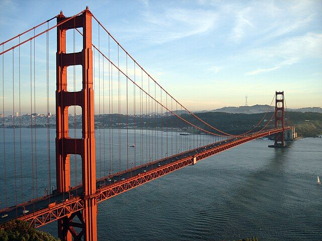 Golden Gate Bridge, San Francisco, California, USA. My hometown.