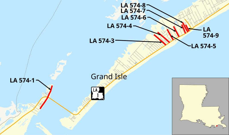 File:LA 574 map.svg