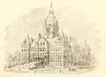 A rendering of the 1892 plan of the Capitol