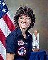 Astronaut, Sally Ride, BS 1973, MS 1975, PhD 1978.