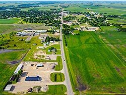 US-169 runs through town