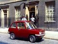 The E8000ECC photographed in front of 10 Downing Street, the residence of British Prime Ministers - the event was organised by Lord Rothschild