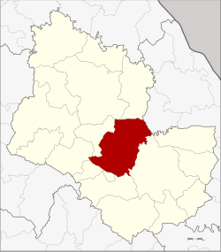 District location in Sakon Nakhon province