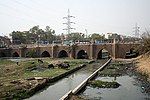 Bara Pulah bridge near Nizammudin. Built 1621-1622 A.D.