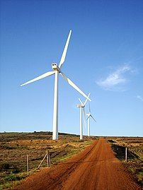 Darling Wind Farm in South Africa. As of 2020, in most countries, solar pv and onshore wind are cheapest forms of building new electricity-generating plants IEA (Image 10)