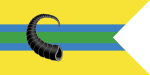 Flag of Rahachow District