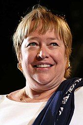 Actress Kathy Bates at the Giffoni Film Festival