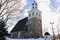 The Church of the Holy Cross in Rauma, Finland. March 2011.