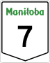 Provincial Trunk Highway 7 marker