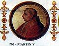 206-Martin V 1417 - 1431