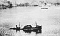 Sunken Japanese transport ships in Simpson Harbour at Rabaul (1943)