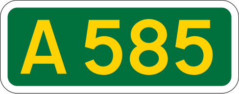 File:UK road A585.svg